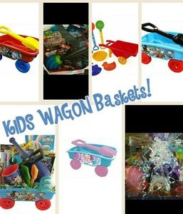Themed Kids Wagon Easter gift sets